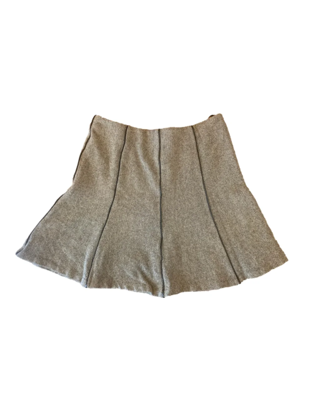 Lauren Ralph Lauren Skirt 12 Tan and Black Tweed